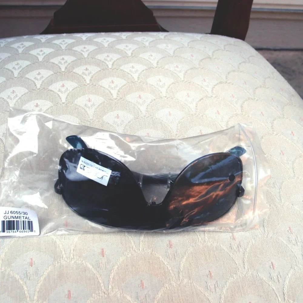 JOE'S JEANS SHIELD SUNGLASSES-NEW-GUNMETAL